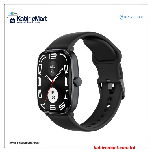 Haylou RS5 AMOLED Display Bluetooth Calling Smartwatch