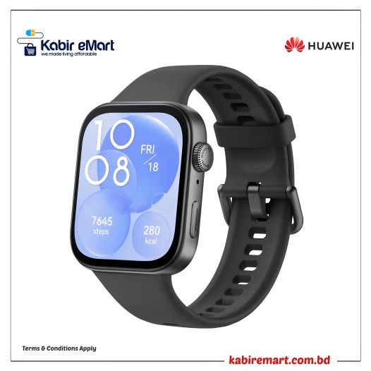 Huawei Watch Fit 3 AMOLED Bluetooth Calling Smartwatch