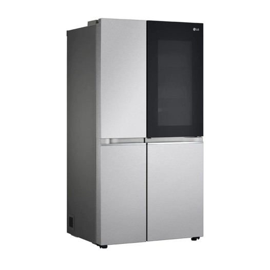 647L side-by-side-fridge with InstaView Door-in-Door™ in New Noble Steel