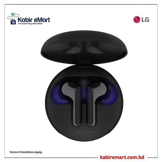 LG Tone Free UVnano FN6 Wireless Earbuds Meridian Audio