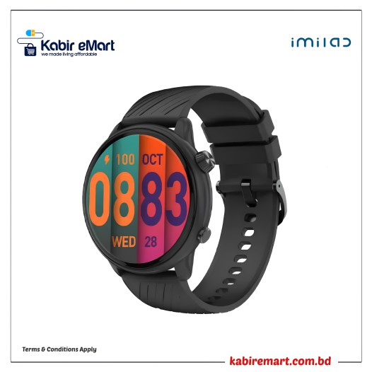 Imilab Imiki TG2 Bluetooth Calling Smart Watch with Silicone Strap