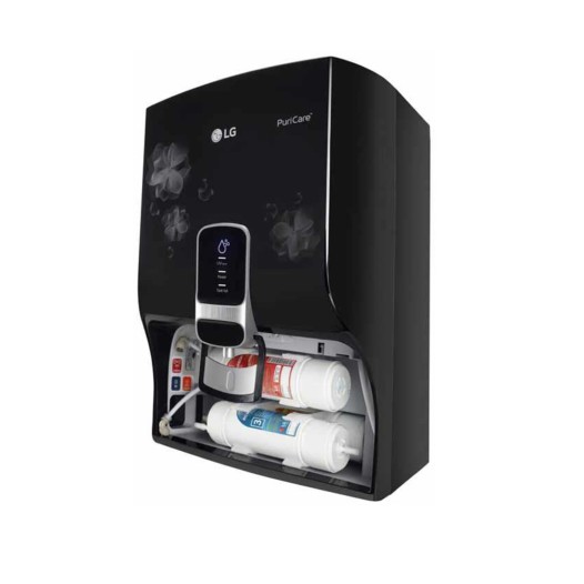 LG 8L RO+UV+Mineral Booster Water Purifier, Steel Tank, Black