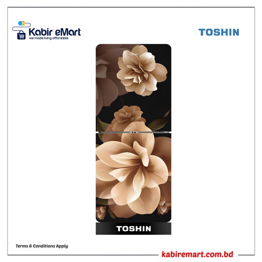 Toshin Rancon E Series Frost Refrigerator BTW-228GDSWG  228L- White Gardenia