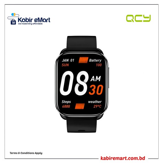QCY Watch GS Bluetooth Calling Smart Watch