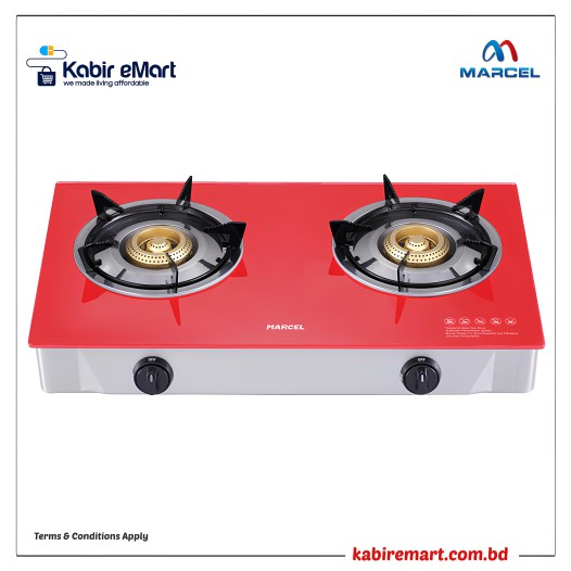 MGS-GH2 PLAIN RED (LPG/NG) Marcel Gas stove