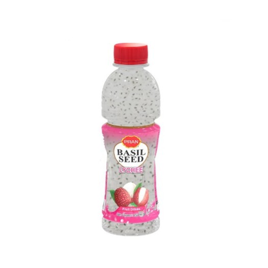 Pran Basil Seed Lychee Fruit Drinks 250ml
