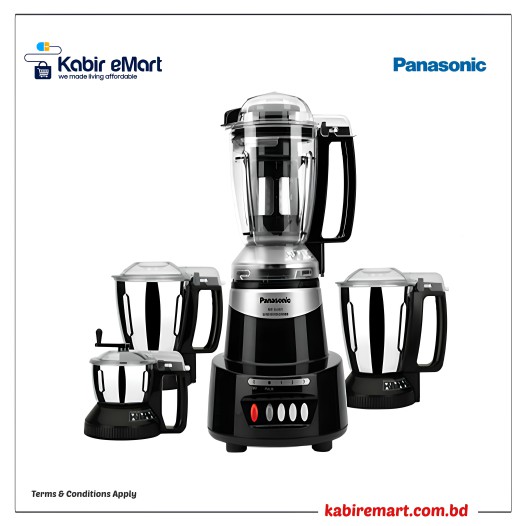 Panasonic Mixer Grinder  MX-AV425  Charcoal Black