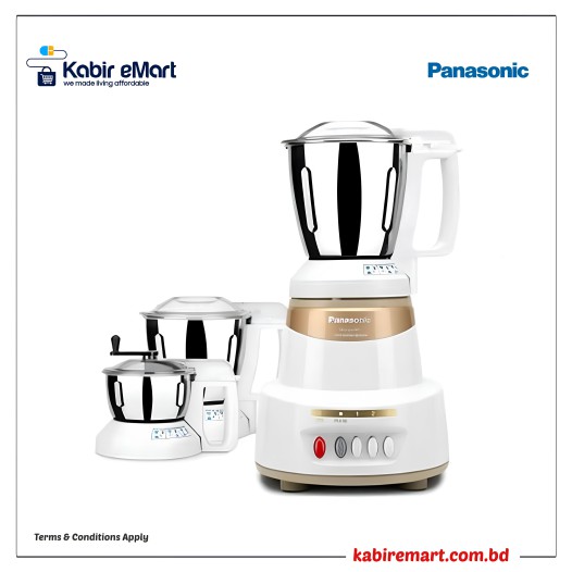 Panasonic Mixer Grinder  MX-AV325 Marble Gold 3 Jar