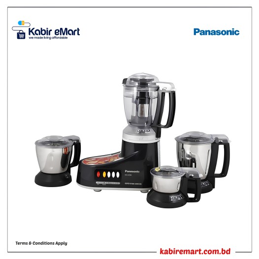 Panasonic Super Mixer Grinder  MX-AC400  Black