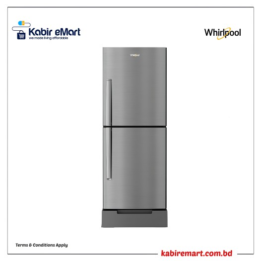 Whirlpool Fresh Magic Pro Frost Refrigerator WPL DC236 GL Chromium Steel  236L