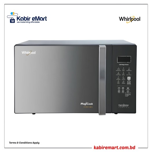 Whirlpool Magicook Convection Black Mirror Microwave Oven  30 L