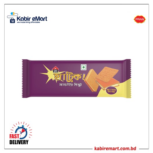 PRAN Bisk Club Hatrick Biscuit 16gm