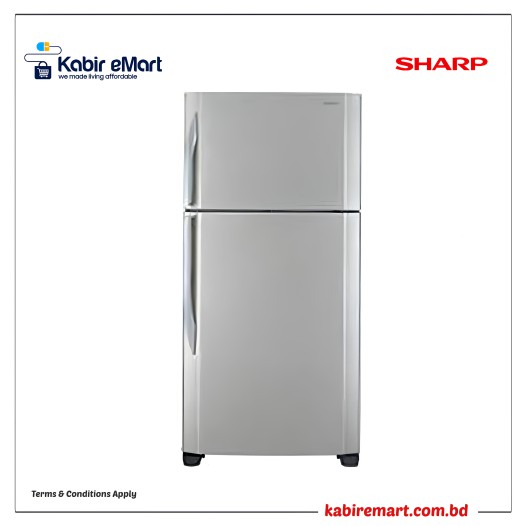 Sharp 662 Ltr. (SJ-KT73R-S) Non-Frost Top Freezer Refrigerator