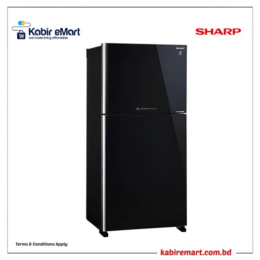 Skip to the end of the images gallery Skip to the beginning of the images gallery Sharp 650Ltr. (SJ-SMF650-BK3) Non-frost Top Freezer Inverter Refrigerator