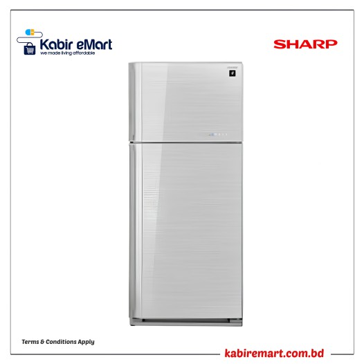 Sharp 580Ltr. (SJ PC58P BK) Non-frost Top Freezer Refrigerator