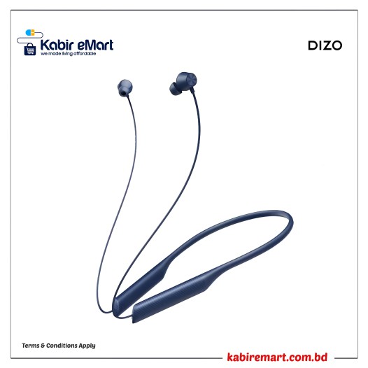 DIZO Wireless Dash Bluetooth Neckband Earphone