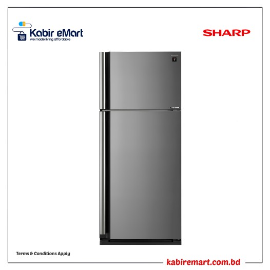 Sharp 649 Ltr. (SJ-SE70D-SL5) Non-Frost Top Freezer Inverter Refrigerator