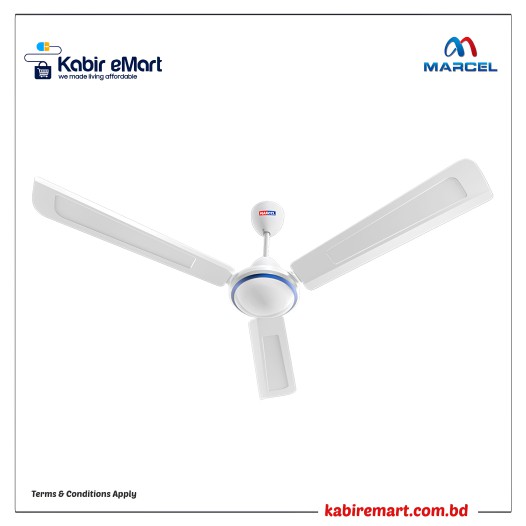 MCF5601EM (White) 56 Without Regulator Marcel Ceiling Fan