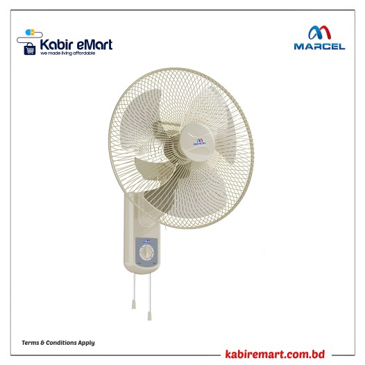 M16OA-RGC (Cream White) 16 Marcel Wall Fan