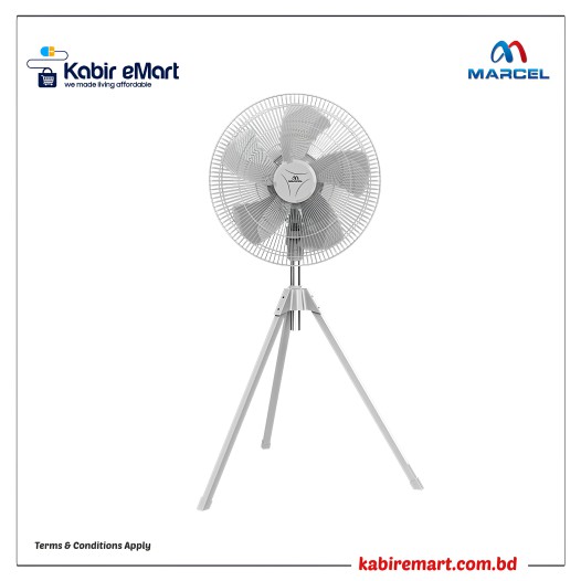 MPF24A-PBC (Tripod)-Gray 24 Marcel Pedestal Fan