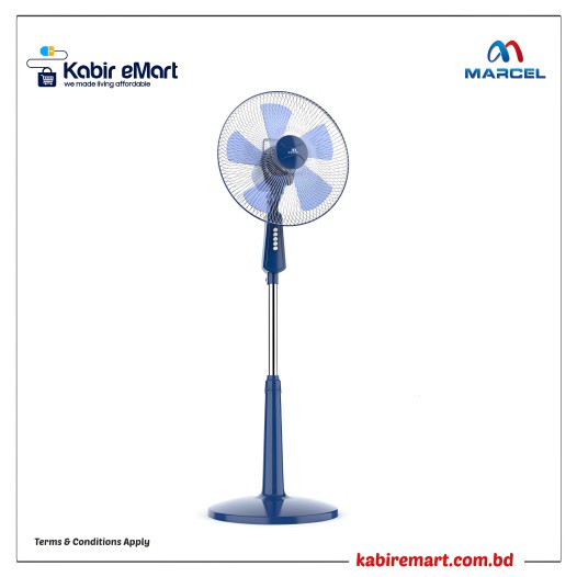 MPF-16OB-PBC (Dark Blue) 16 Marcel Pedestal Fan