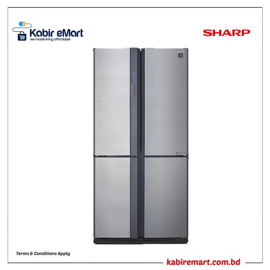 Sharp 724 Ltr SJ-FE87V-SS5 Four Door Refrigerator