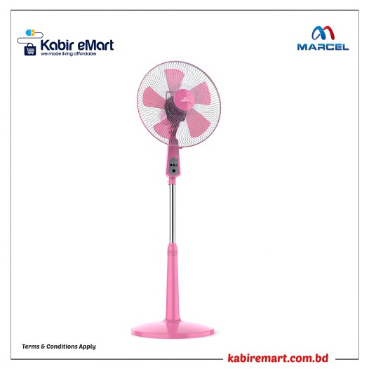 MPF-16OB-RMC-Pink 16 Marcel Pedestal Fan
