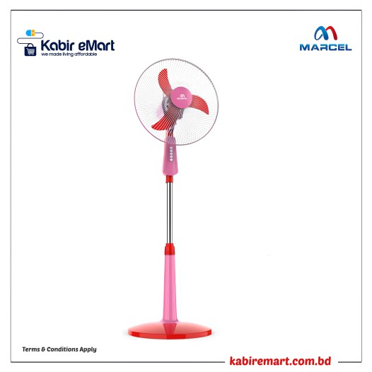 MPF-16OA-PBC-PINK 16 Marcel Pedestal Fan