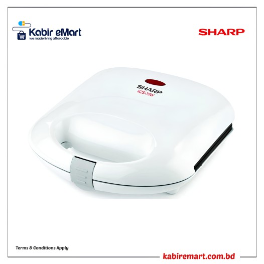 Skip to the end of the images gallery Skip to the beginning of the images gallery Sharp Sandwich Maker (KZS70W), 700W
