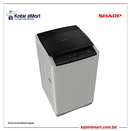Skip to the end of the images gallery Skip to the beginning of the images gallery Sharp 7kg (ES718X) Fully Automatic Top Loading Washing Machine