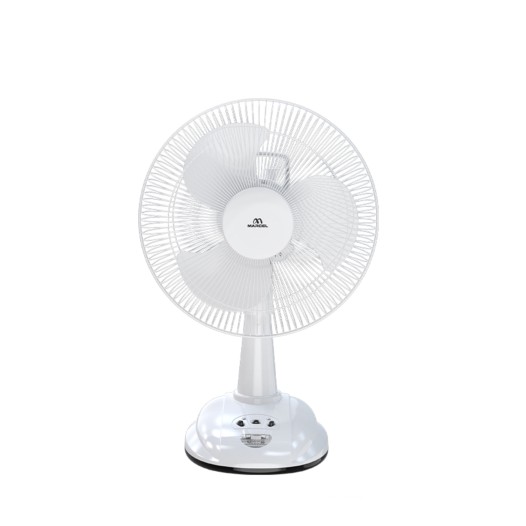 MRTF12A (12") Marcel Rechargeable Table Fan (Ivory)