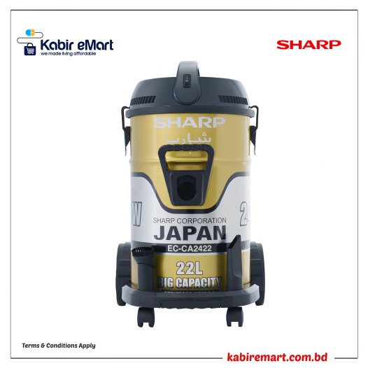 Skip to the end of the images gallery Skip to the beginning of the images gallery Sharp Vacuum Cleaner 22 Ltr. (EC-CA2422-Z) 2400W
