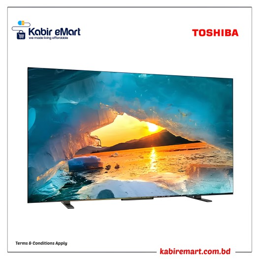 Toshiba 65Inch QLED 4K Smart Android Tv  65M550MP