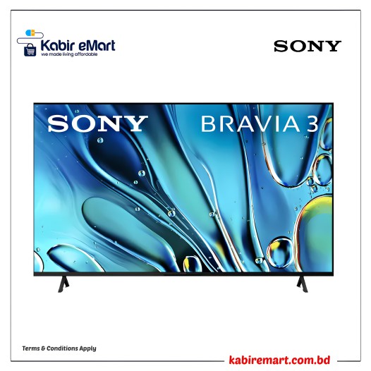 Sony Bravia 3 K-55S30 55" 4K UHD Google Smart TV (Unofficial)