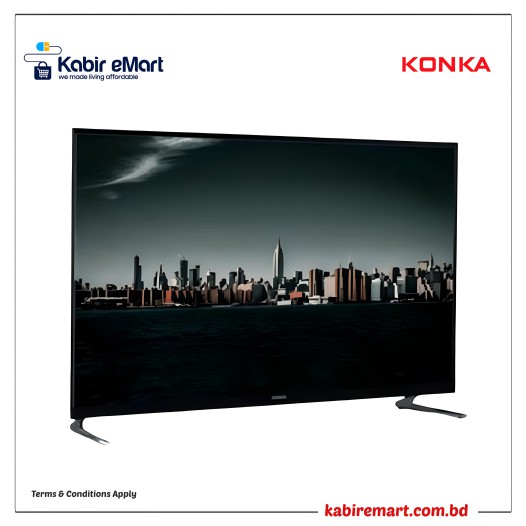 KONKA Android Smart 4K LED TV – UDG65QR680ANT 65Inch  Google TV