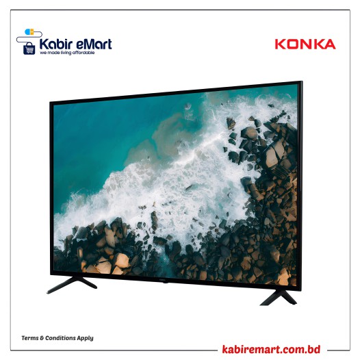 KONKA Android Smart 4K QLED TV – UDG55SR684ANT 55Inch Voice Control Google TV