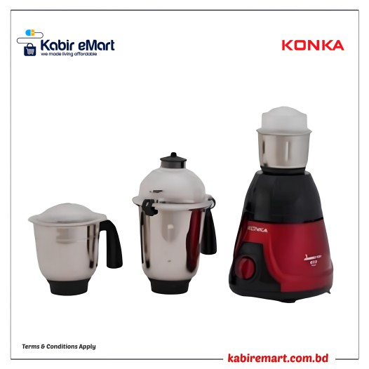 KONKA Mixer Grinder Power Pro 650 Watt