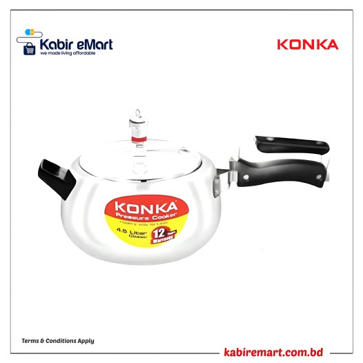 KONKA PRESSURE COOKER OVAL  4.5 LITER