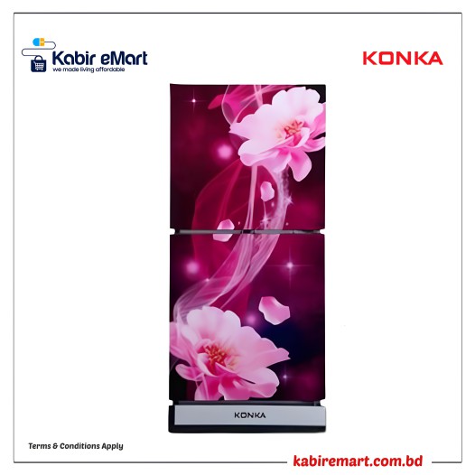 KONKA Refrigerator-KRT 165GB Purple Camilla Upper Freezer 165 L
