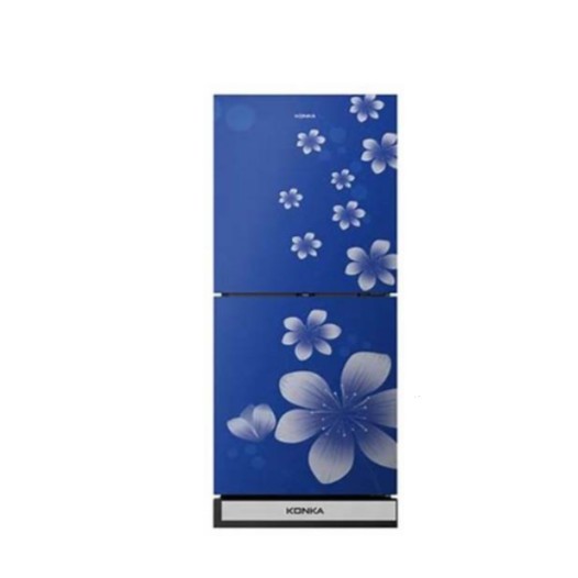 KONKA Refrigerator-KRT-180GB-Blue Delphinium-2-Door, Upper Freezer 180 L