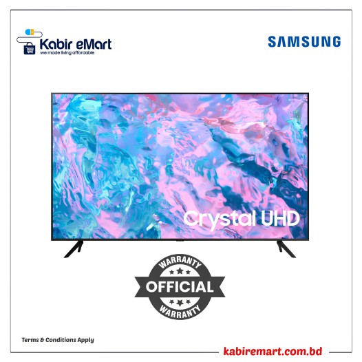 Samsung 43CU7700 43 Crystal 4K UHD Smart TV