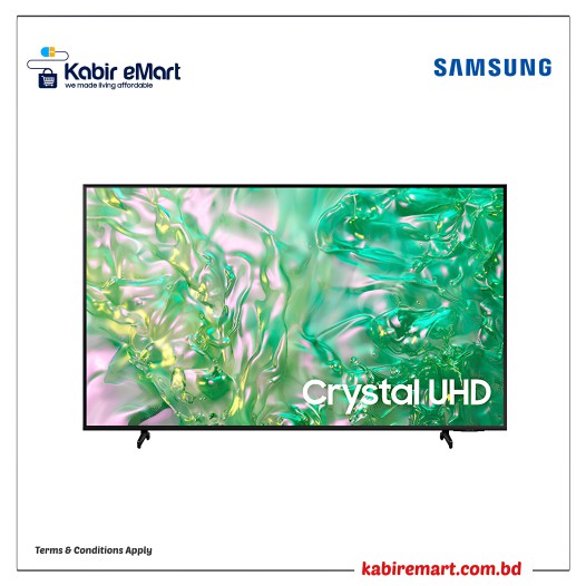 Samsung 55CU8100 55 Inch Crystal 4K UHD HDR Smart TV