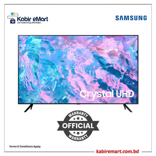 Samsung 50CU7700 50 Crystal 4K UHD Smart TV