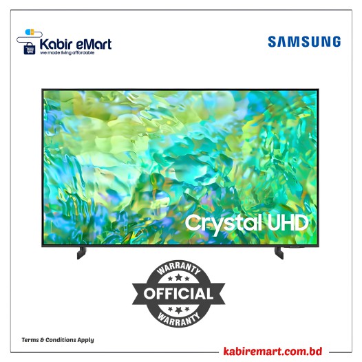 Samsung 50CU8000 50 Inch Crystal 4K UHD HDR Smart TV