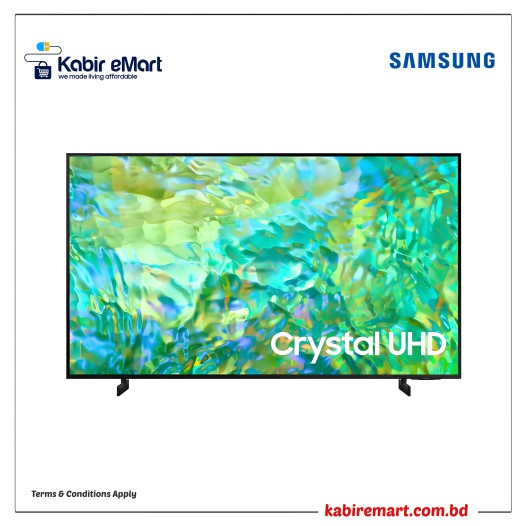 Samsung 65CU8100 65 Inch Crystal 4K UHD HDR Smart TV