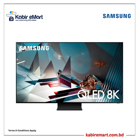 Samsung 65Q800T 65 Inch 8K QLED Smart TV with Alexa Built-in