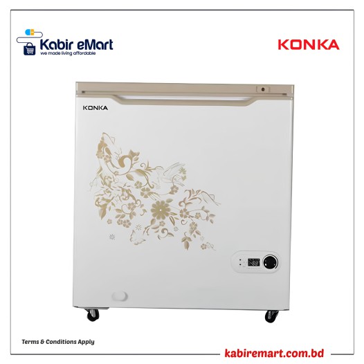 KONKA KDF 250 GB-GOLDEN Chest Freezer 250 L