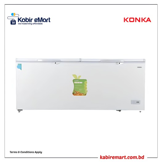 KONKA 5KDF50X-WHITE Chest Freezer 550 L