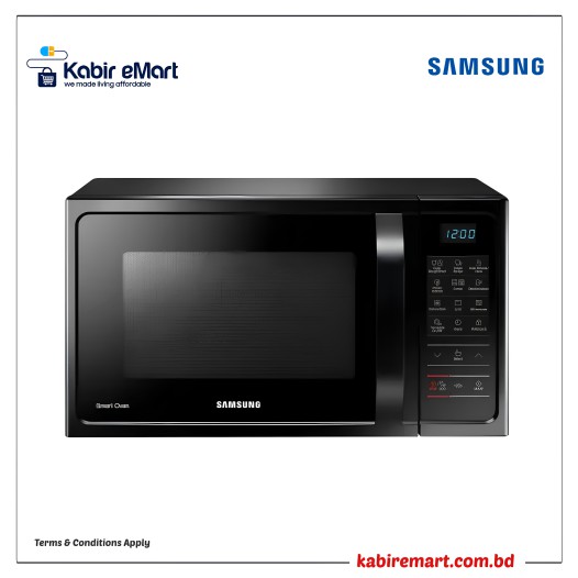 Samsung MC28H5023AK/D2 28L Convection Microwave Oven With Tripple Distribution System