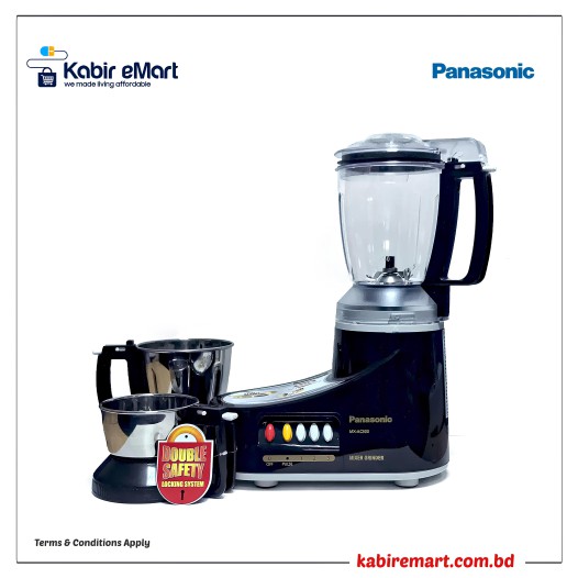 Panasonic Super Mixer Grinder-MX-AC300 - Black